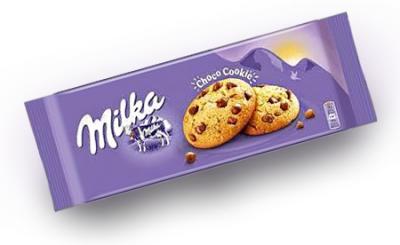 Печенье Милка с шоколадом Milka Chocolate Cookies 135 грамм