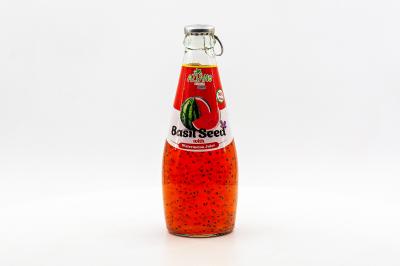 Нектар Aziano Watermelon Juice with Basil Seed (Азиано Арбуз с семенами базилика) 290 мл