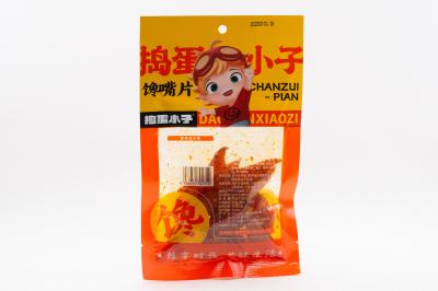 Соевое мясо Daodanxiaozi Острые полоски (оранжевые) 72г