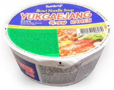 Лапша Samyang Yukgaejang 86 (чашка)